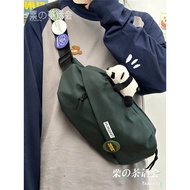 beg lelaki murah beg lelaki waterproof beg lelaki Japanese ins Street Wear Retro Men Women Cycling C