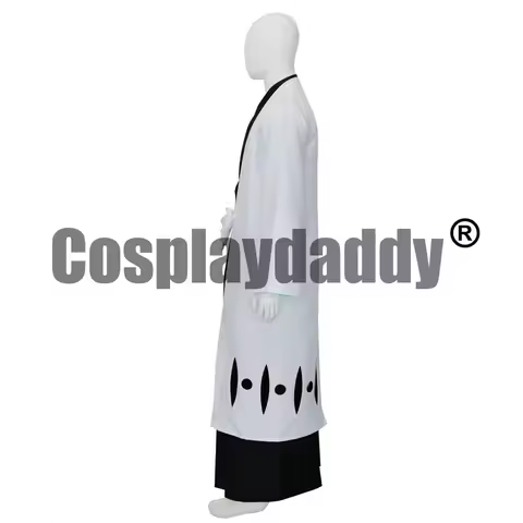 2025 22 BLEACH Soul Society arc Captain of the 5th Sosuke Aizen Cosplay Costume 5th Division Shiniga
