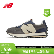 NEW BALANCE NB官方20327系列男鞋女鞋MS327MD运动复古休闲鞋 灰色/藏青色  MS327MD 37.5(脚长23cm)