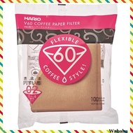 【HARIO】 V60 Paper Filter 02M For 1-4 Cups 100 Sheets Brown VCF-02-100M Japan coffee cafe instant Goo