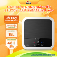 [Trả góp 0%] Máy nước nóng gián tiếp Ariston 15 lít AN2 15 LUX-D AG+