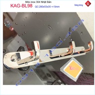 Kace stainless steel bathroom towel hook, Japanese 304 stainless steel hanger, bathroom towel hook K