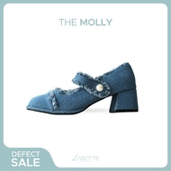 The Molly (Defect) - Labotte.bkk รองเท้าแมรี่เจน รองเท้า Y2K Mary Jane Shoes (6810-10)