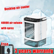 COD-Desktop Air Cooler 900ML Spray Fan Portable Ultra Quiet water Cooled Small Air Conditioning Fan 