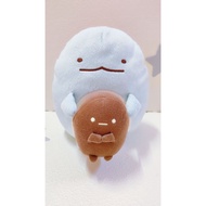 San-X Sumikko Gurashi S1 Tokage hugging an acorn preloved plush doll soft toy stuffed toy plushie