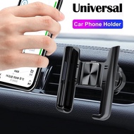 Car Phone Holder 360° Rotation Stand for Cell Phone Universal Gravity Auto Phone Holder In Car Air Vent Clip Mount GPS Support