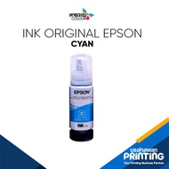 DYE INK ORIGINAL EPSON PRINTER 70ML 003 - CYAN BIRU
