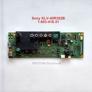MESIN SONY LED TV Mainboard Bravia KLV-40R352B KLV 40R352B LCD Motherboard 1-893-418-31 173504331 En