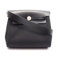 【二手】愛馬仕 HERMES 單肩背包 Herbag Zip Mini 黑色 其他 Herbag Zip Mini 黑色 女士 全新未使用