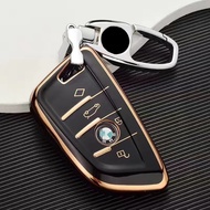 For BMW Silicone Key Cover M Performance F10 F20 F30 G30 G11 X1 X3 Keychain