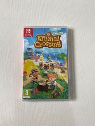 實體卡 動物森友會 Animal Crossing switch  英文封面 支援中文 封面有使用痕跡 新舊如圖 不議價