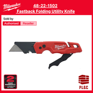 Milwaukee 48-22-1502 Fastback Folding Utility Knife cutter with blade storage