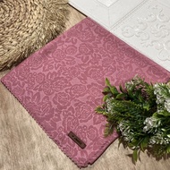 Hijab Segi Empat Embos Motif Bunga / Segi Empat Tepi Lasercut /jilbab segi empat embee Premium/ Keru