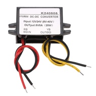 DC Converter, Step-Down Converter, 12V/24V to 5V 5A DC-DC Buck Converter Step Down Power Supply Modu