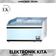 CHEST FREEZER GEA 700 LITER KACA MELENGKUNG SD700 FREEZER BOX ICE