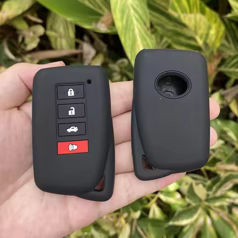 4 Button Silicone Car Key Cover Protect Case for Lexus Nx 200 Nx300h Rx 350 450h Es 350 Gs Is Ls Gs 