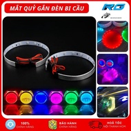 Devil's Eye Ring Used to Install 3.0 2.0 Ball Bearing Lights for Motorcycles, Easy to Install in Bal