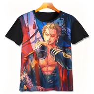 One Piece Anime Kids T-Shirt v9 One Piece TV Animation Cartoon Kids 3D Printing Shirt For Ages 1-12 
