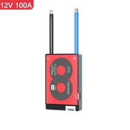 🔥QA🔥แบตเตอรี่ลิเธียม Daly LiFePO4 BMS 12V 60A 100A Waterproof BMS With Balance Common Port