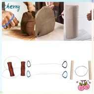 CHERRY Mud Cutting Line, Pottery DIY Wire Clay Cutter Ceramic Steel Wire Drawing, Multifunctional Ha