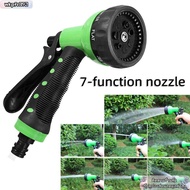 WKPFR893 Stretch Water Pipe, -Proof High Pressure Hose Garden Coil Hose,  7.5~30m 7 Function Sprayer