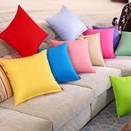 KATUN Plain 40x40 sofa cushion cover. Cotton Material. Smooth and cool