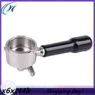 51mm Coffee Portafilter 3 Ears with Double Spout for Dedica EC680/EC685/EC785/EC820/EC850/EC860-ABS