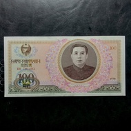 uang kertas Korea Utara 100 Won 1978