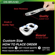 Custom Acrylic 3D  Alphabets & Numbers / 3D Signages / 3D Logo / Abjad & Nombor Akrilik 3D / Papan T