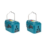 200W Li-Ion Battery Power Inverter for 18V Power Supply Inverter with LED Work LightUSB Type-C Outpu