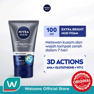 Nivea Men Extra Bright Mud Foam 100ml