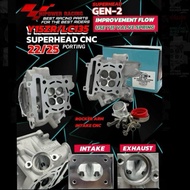 HEAD 22/25 Y15/LC135 ( GEN 2 ) BY HI POWER **USE SPRING VALVE Y15**