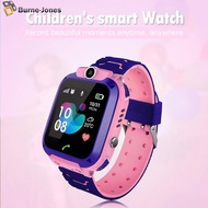 Q12เด็ก Smartwatch Digital เครื่องวัดชีพจรโทรศัพท์นาฬิกาข้อมือไอบีเอสโลเคเตอร์