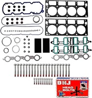 DNJ HGB3217 Head Gasket Set with Head Bolt Kit For 2007-2014 for Cadillac Escalade 6.2L 6162cc 376ci