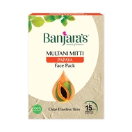 Banjara's Multani Mitti Orange Face Pack 100gm).Orignal