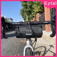 [Eyisi] Bike Handlebar Bag Handle Handy Storage Bag Professional Cylinder Bike Frame Bag