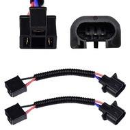 H13 Male to H4 Female Head Car Headlight Power Connector Cable Headlight Modification Parts Old