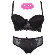 Yanu | Size 34A-38A | Yuna 758 Brocade Bra Set | Bra And Cd