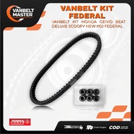 Federal Vanbelt V Belt Fanbelt Kit Set Genio BEAT Street Scoopy New K2F K1A K0J FP-231PA-K0J-2700
