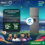 |SP MỚI 2025| Tủ lạnh Hisense Inverter 324 lít RT469N4EBND Kháng khuẩn Khử mùi Bảo hành 3 năm