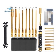 9 in 1 RC Tool Kit, RC Car Tool Kit RC Hex Driver Screwdriver Set for RC Car Hobby Tools