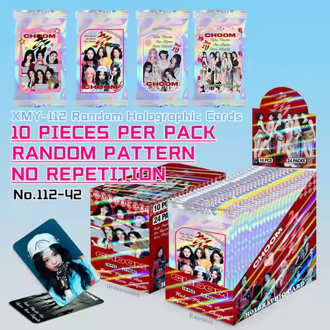 NEW Kpop candy pack photocards pulls,Random 10PCS holographic Blind PC,3TH EP album CHOOM Ruka Ahyeo
