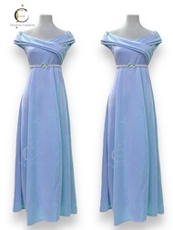 LONG DRESS FOR WOMEN FORMAL VERA SLIT MAXI STUNNING  NINANG FORMAL LONG DRESS dress for women bridal