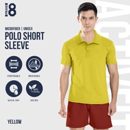 Prime8 x 888.co Aerofit Polo Shortsleeve Microfiber Dryfit Tshirt Jersey Sport Baju T Shirt Men Wome