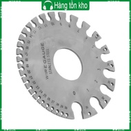 WIN Stainless Steel 0-36 Round AWG SWG Wire Gauge Thickness Measuring Sheet Diameter Metal Machinist