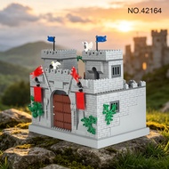 Hot Sale~Medieval 42164 Bran Castle Building Block Model Scene Small Particle Assembly Toy Bag 0902h