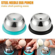 304 Stainless Steel Egg Needle Punch Plastic Base Manual Egg Puncher Boiled Puncher Egg U7h7