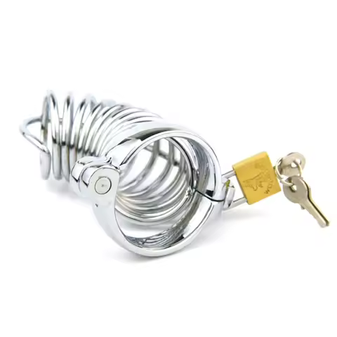 Sexual Toys SM Metal Chastity Cage Anti-cheating Birdcage Restraint for Men Stainless Steel Chastity