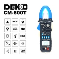 DIGITAL AC CLAMP METER TRUE RMS 600 AMPERE - DEKKO CM-600T - ABINAYA7