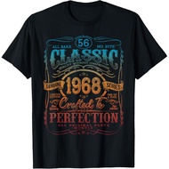 Men's cotton T-shirt Vintage 1968 Limited Edition Shirt 56 year old 56th Birthday T-Shirt Fast Shipp